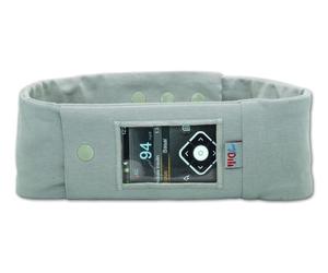 Belly Belt Pump Bag for Insulin Pumps UNI Grey myDili Diabetes Accessories