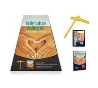 Belly Button Healing Kit for Stress Relief, Pain Relief, Gut Health, and an Energy Boost (Self-Acupressure Tool + Video Instruction + Book)