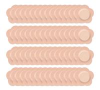 Belly Button Patch, 60Pcs Castor Oil Patch, Self-Adhesive Organic Cotton Core with Leak-Proof Layer, Disposable Convenient Castor Oil Pads, 3in