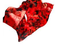 Belly Dance Silk Scarf Belly Dance Silk Veils 200cm 250cm 270cm Hand Thrown Scarf Shawl Yellow Orange Pink Purple Gradient Plus Sizes. Real Silk Belly Dance Veil Silk Scarf(Color 05,M-200cm--90cm)