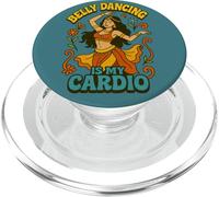 Belly Dancing Is My Cardio Funny Dancer Statement PopSockets PopGrip for MagSafe