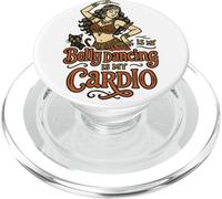 Belly Dancing Is My Cardio Funny Dancer Statement PopSockets PopGrip for MagSafe
