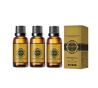 Belly Drainage Ginger Oil,Slimming Tummy Ginger Oil,Lymphatic Drainage Ginger Oil,Ginger Massage Oil,Ginger Essential Oil Weight Loss Whole Body,Belly Off Slimming Massage Oil For Women&Men (3PCS)
