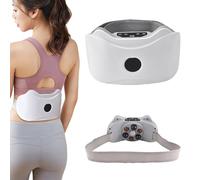Belly Fat Machine, 3 Level Adjustable Belly Massager to Remove Fat with Body Shaping Stone, Rechargeable Wireless Body Sculpting Machine, Anti-Cellulite Abdominal Massager for Men Women