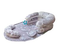 Belly Mat and Seat Support Cushion, Floor Seat with Detachable Support Cushion to Prevent Reflux - Kids Entertainment Activities