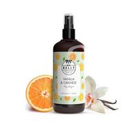 Belly Natural Dog Perfume & Deodorant Spray, Long-Lasting Dog Smell Eliminator - Freshens Coat, Neutralizes Odors, Vegan Formula for Daily Use, 250ml (Vanilla & Orange)