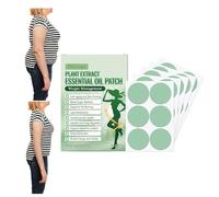 Belly Patch - Natural Slimming Tummy Stickers, Breathable Natural Formula with Skin Friendly Adhesive, Firming Abdominal Care Patch, Moisturizing Body Support, Waist Navel Shaping Aid for Daily Use