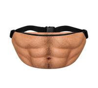 Belly Pouch,Funny Dad Gag Gift Belly Fanny Pack Novelty Waist PouchBeer Belly Bum Bag