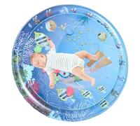 Belly Time Water Mat,Comfortable Safe Cute Bright Colors Watter Play Ḿat - Ẃater Ṕlay M̀at For Baabies F́or Outdoors, Parent-Child Ţ, Summer, Familys