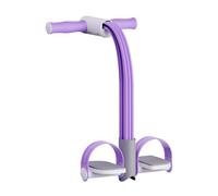 Belly Trainer | Sitting Training Equipment | Multi-Function Pedal Resistance Band | Crunches Train Rope with Foot Pedals to Improve General Training