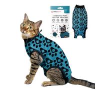 Bellyguard Cat Recovery Suit Female and Male, Comfy Onesie After Surgery, Kitten Clothes for Post-Op Care, Neuter and Spay Healing Outfits for Cats Only - Comfortable Kitten and Adult Cone Alternative