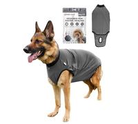 BellyGuard - Dog Recovery Suit, Post Surgery Dog Onesie for Male and Female Dogs, Comfortable Cone Alternative for Large and Small Dogs, Soft Cotton Covers Wound, Stitches. Patented Easy Potty System.