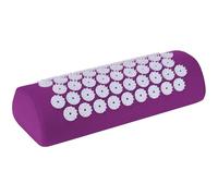 Belmalia Acupressure pillow for the shoulders and neck, bolster, massage cushion, relaxation cushion, TCM Purple