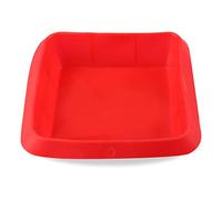 Belmalia Silicone Baking Dish, Lasagna Mold, Baking Tin Red