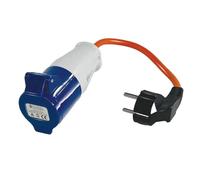 Belmont Leisure Continental Euro 2-Pin To 16A Hook-Up Adaptor For European Caravan And Motorhome Use