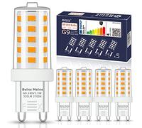 Belns Melns G9 LED Bulbs Dimmable Warm White 2700K, 3.5W 320LM SMD LED G9 Capsule Bulbs, 28W G9 Halogen Bulb Replacement Flicker Free Dimmable - Pack of 5