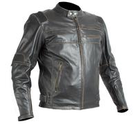 BELO SIENA leather jacket black antique 3XL