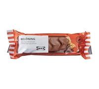 BELÖNING Milk Chocolate Bar 45g - Caramel & Salty Almond Filling | Swedish Treat with Crunch & Cream | Rainforest Alliance Certified