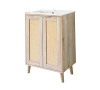 Belofay 500mm Freestanding Bathroom Vanity Unit With Basin With 1 Tap Hole