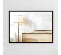 Belofay 600 X 800 mm Rectangular Wall Mounted Mirror Polished Edges For Bathroom Bedroom Or Hallway
