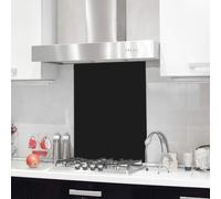BELOFAY 6mm Black Glass Splashback for Kitchen