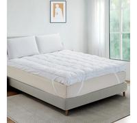 Belofay Dual Layer Mattress Topper ,14Cm Extra Thick Mattress Topper With 100% Polyester Filling