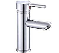 Belofay Hs02 Waterfall Spout Bathroom Sink Faucet Chrome Polish Single Handle Hot & Cold Tall Bathroom Tap Mixer