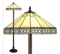 BELOFAY Tiffany Floor Lamps, Stained Glass Handmade Tiffany Lights Floor Lamps for Bedrooms, Living Room and Lounge (16-Inches, Floor lamp)