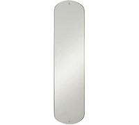 BELOFAY Toughened Clear Glass Decking Panel Rack Railing Infill Stairparts Easy Fit for Stair, Landing Or Balcony, Glaze Glass Staircase (8X200X795mm (TxWxH) Clear Landing Panels)