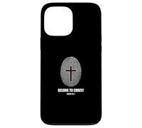Belong to Christ Faith Fingerprint Cross Isaiah 43:1 Case for iPhone 13 Pro Max