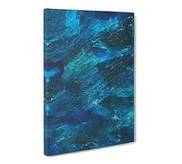 Belonging In Abstract Modern Canvas Wall Art Print Ready to Hang, Framed Picture for Living Room Bedroom Home Office Décor, 30x20 Inch (76x50 cm)