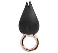 Belou - Rechargeable Waterproof Clitoral Vibrator (Black)