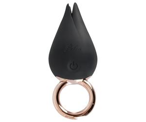 Belou - Rechargeable Waterproof Clitoral Vibrator (Black)