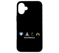 Beloved Guatemala Pride Flag Tikal Quetzal Antigua Arch Maya Case for iPhone 16 Plus