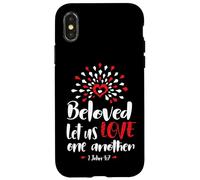 Beloved Let Us Love One Another - 1 John 4:7 Case for iPhone X/XS