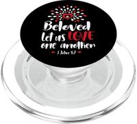 Beloved Let Us Love One Another - 1 John 4:7 PopSockets PopGrip for MagSafe