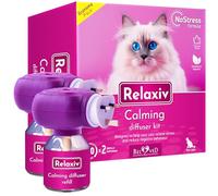 Beloved Pets Cat Calming Diffuser & Pet Anti Anxiety Products - Feline Calm Pheromones Plug in & Cats Stress Relief Comfort Helps with Pee, New Zone, Aggression (2 pack (2 Diffuser + 2 Refill))