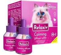 Beloved Pets Cat Calming Diffuser Refill & Pet Anti Anxiety Products - Feline Calm Pheromones & Cats Stress Relief Comfort Help with Pee, New Zone (2 refills (Diffuser is not included))