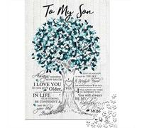 Beloved Tree to My Son 1000-Piece Jigsaw Puzzle for Adults, 52x38cm/1000pcs, Fresh Winter Hobby, Quiet Evening Activity And January Evenings