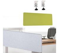 Below Desk Privacy Panel, Under Office Desk Standing Desk, for Improve Privacy, Easy to Install LxH 48x22 in