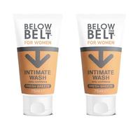 Below The Belt Female Intimate Wash Soap Free pH Balanced 2 x 75ml