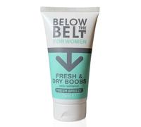 Below The Belt Fresh and Dry Boobs, Under Breast Sweat Care Cream with Fresh Breeze Scent, Under-Bust Anti-Sweat and Anti-Chafing Formula, Talc Free - 75ml