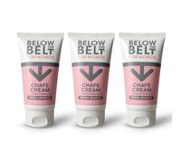 Below The Belt Women’s Anti Chafing Cream for Thighs, Under-Bust and Buttocks with a Fresh Breeze Scented Care - 75ml Trio Pack
