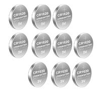 BELOWSYALER 10 / 5Pcs CR1620 Button Cell Batteries High 3V Power for Electronics Toy and Remote Controls Watches for Watches Calculators Toy