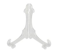 BELOWSYALER 10pcs Foldable Triangle Display Stand Plate Organization Holder Accessory For Bedroom Dormitory Photo Card Shelf Book Display Stand