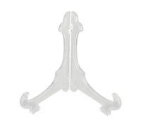 BELOWSYALER 10pcs Foldable Triangle Display Stand Plate Organization Holder Accessory For Bedroom Dormitory Photo Card Shelf Book Display Stand