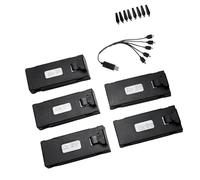 BELOWSYALER 1800mAh Battery with USB Charging Cable & 4 Spare Propellers for E88 Series Lightweight Strong Component Long Flight Time UAV Battery