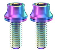 BELOWSYALER 2Pcs Water Bottle Cage Bolts Replacement Alloys Screw Hexagon Socket Head Bolts Screws Bike Accessories Road Bike Accessories