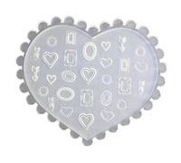 BELOWSYALER 3D Art Silicone Carved Mold Art Tools Art Decor Mold Art Template Mould Resin Jewelry Molds