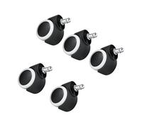 BELOWSYALER 5 Pack Replacement Wheel Nonslip Engineering Texture Quiet Rolling Caster Wheel For Robot Vacuum Cleaners Caster